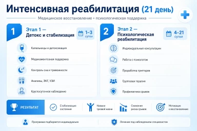 Реабилитация за 21 день в Гродно